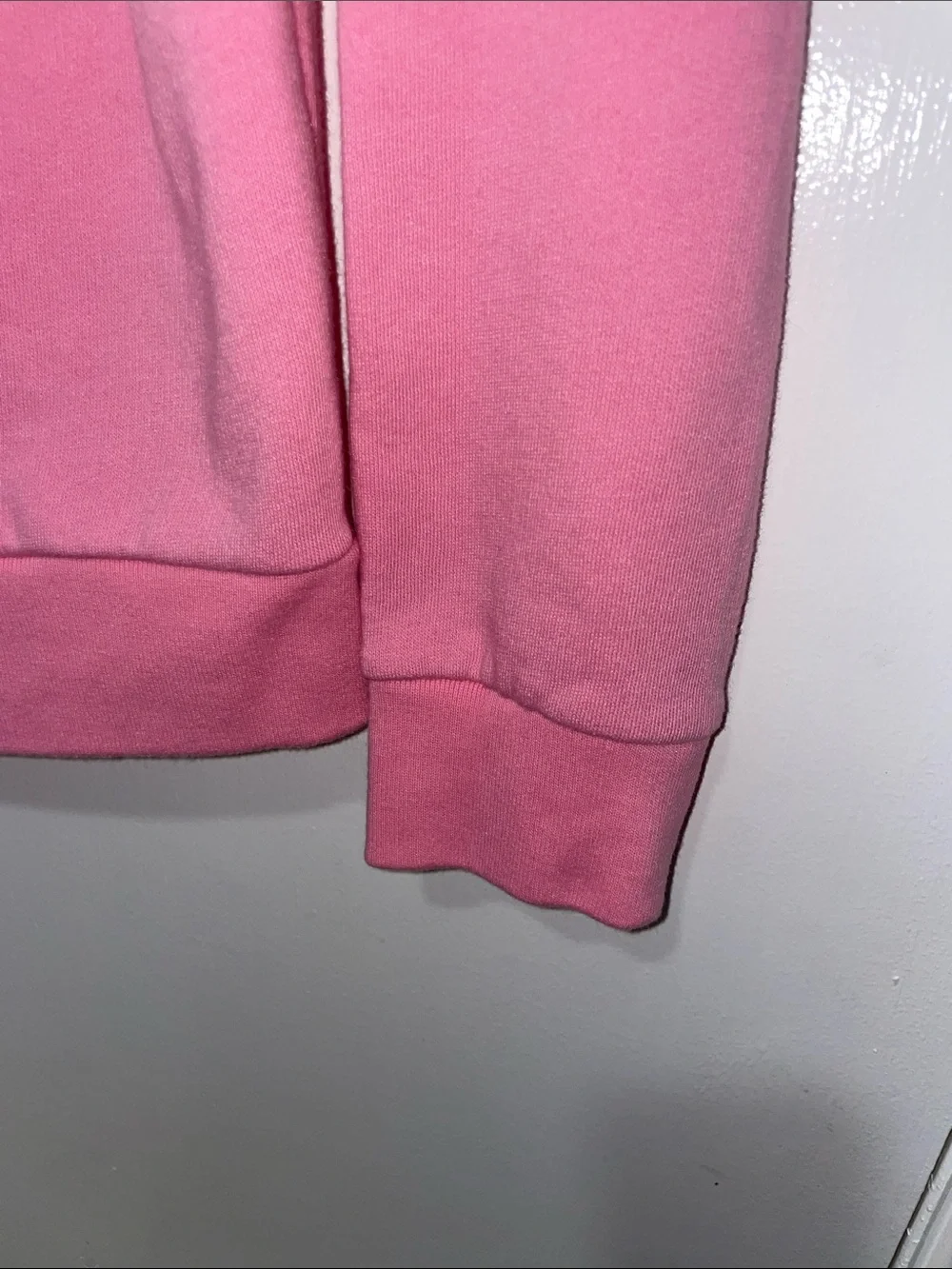 PINK Victoria's Secret Pink Zip Hoodie & Joggers Set with White Logo